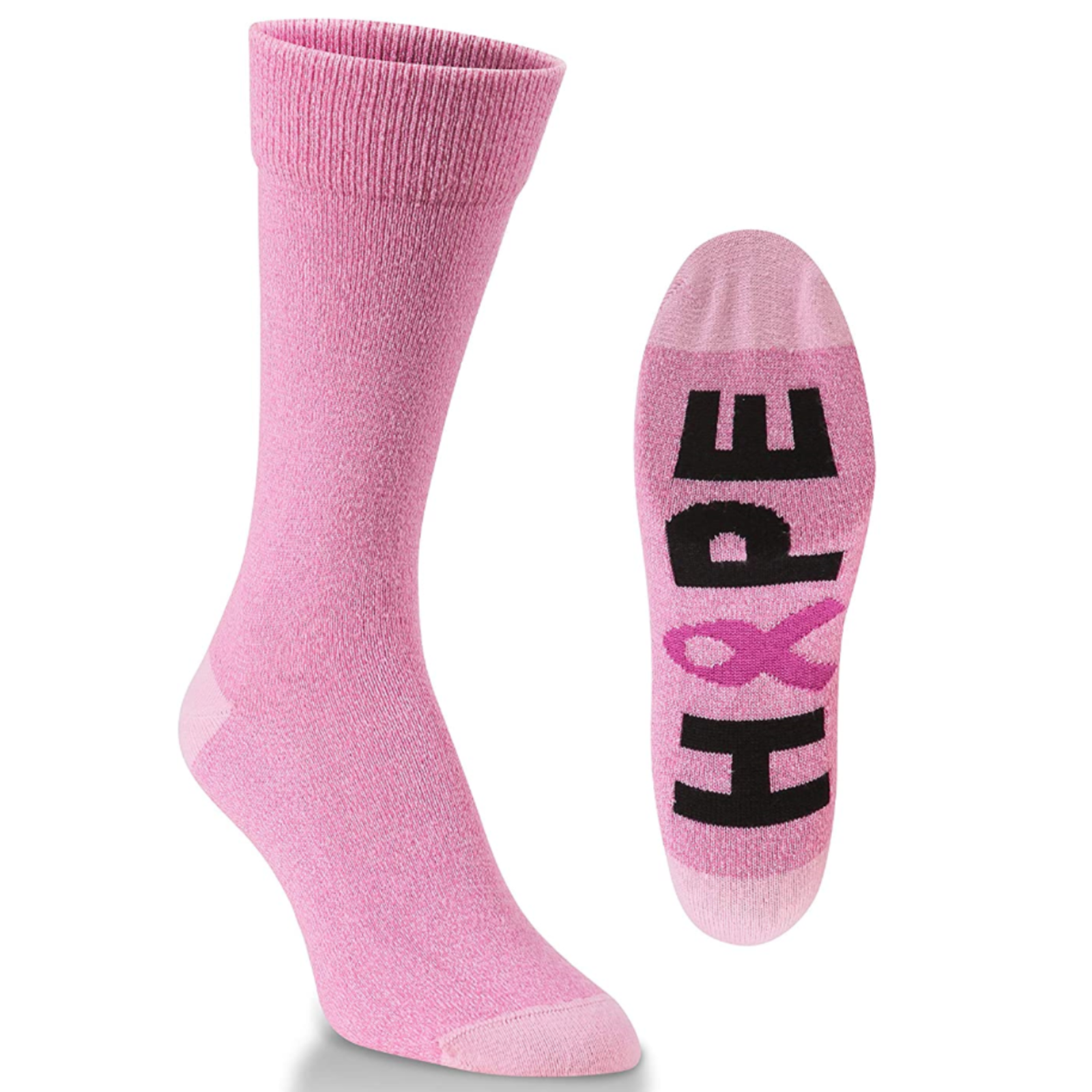 World's Softest HOPE Soleful Crew Pink Multi loading=