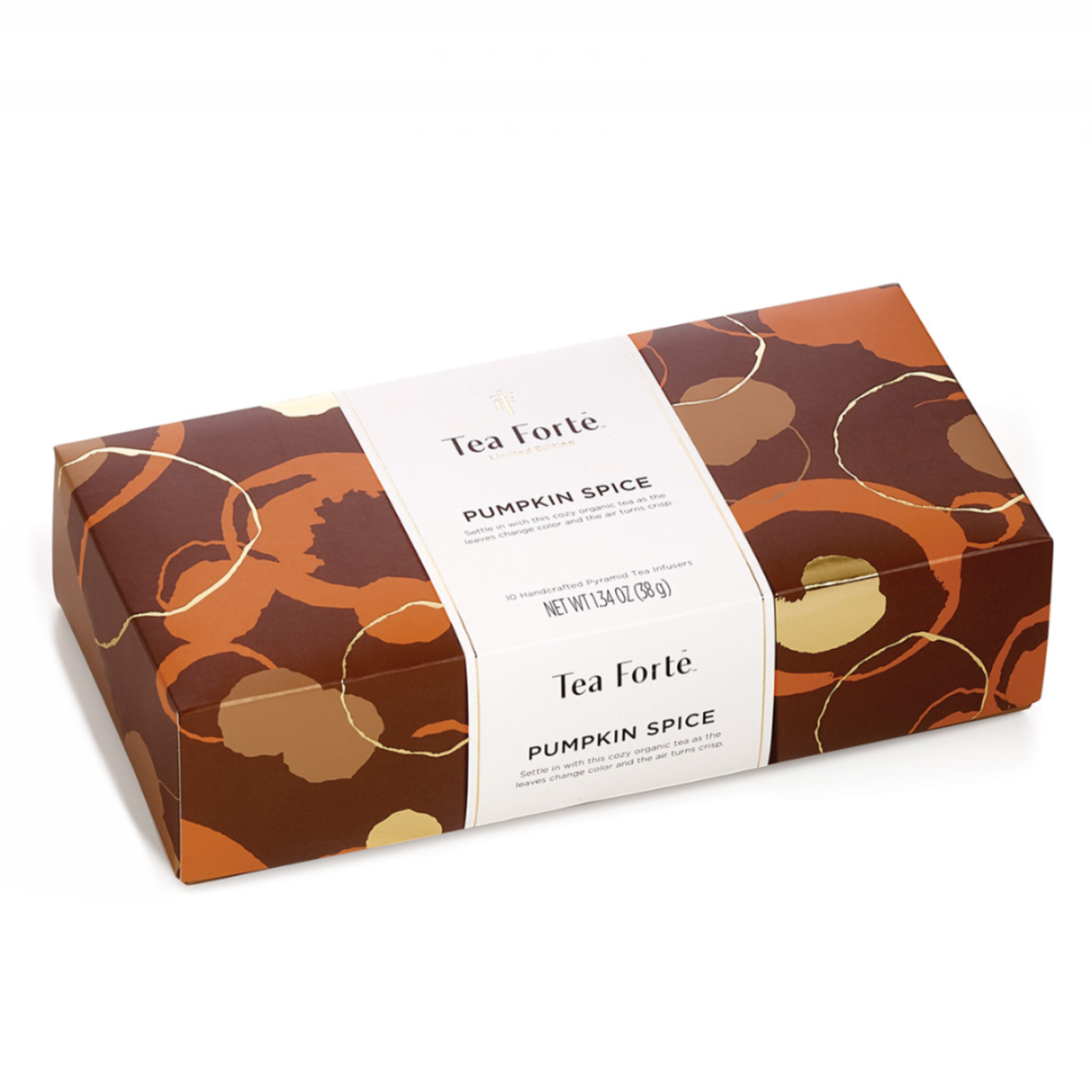 Tea Forte Pumpkin Spice Petite Presentation Box loading=