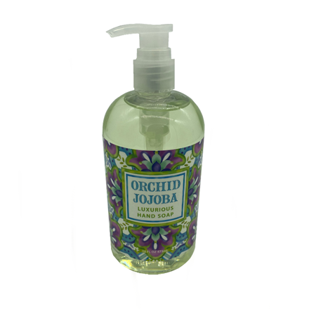 Greenwich Bay Trading Company Orchid Jojoba Liquid Hand Soap 16 oz  R2Y011