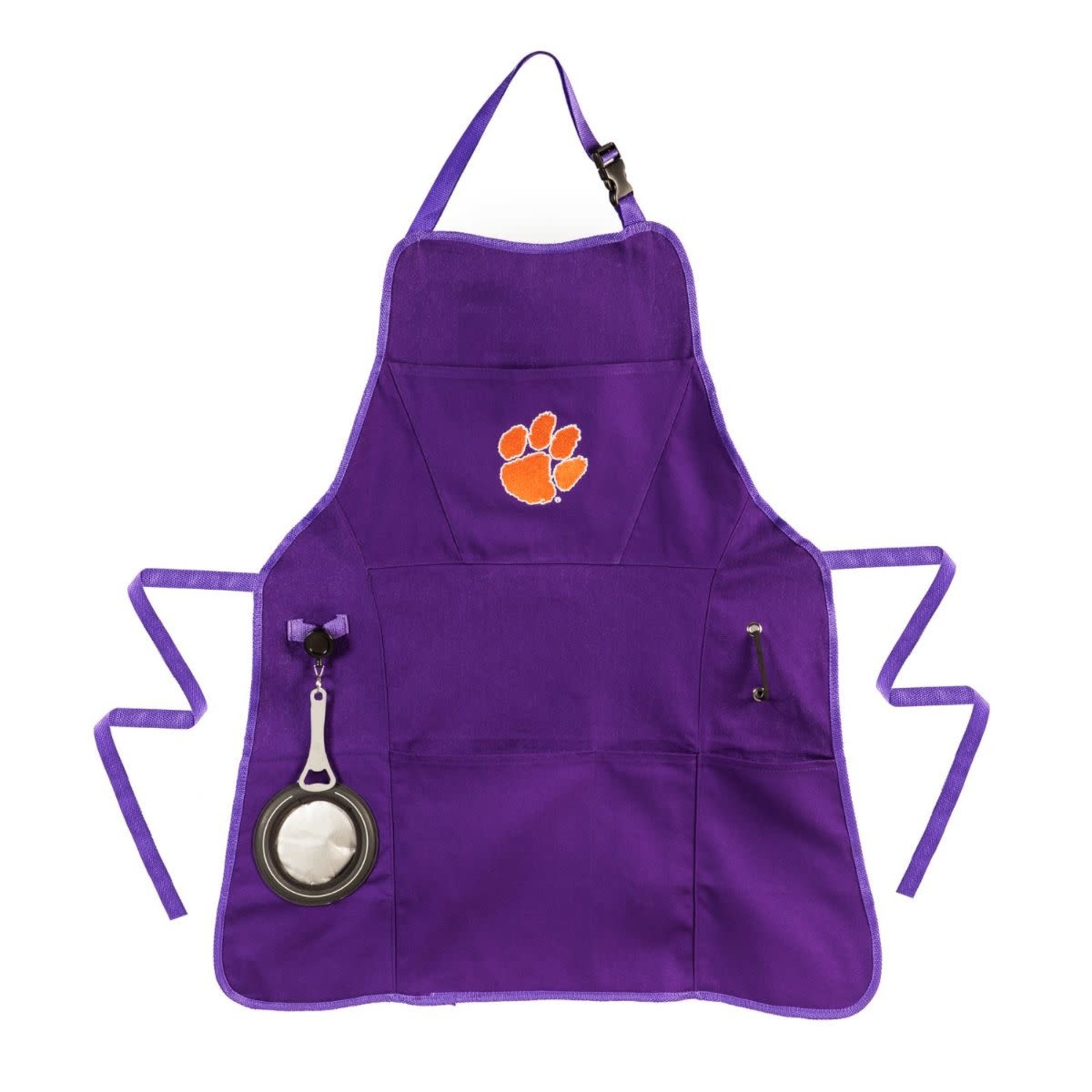 Evergreen Enterprises Apron, Mens, Clemson University    4AP912D loading=