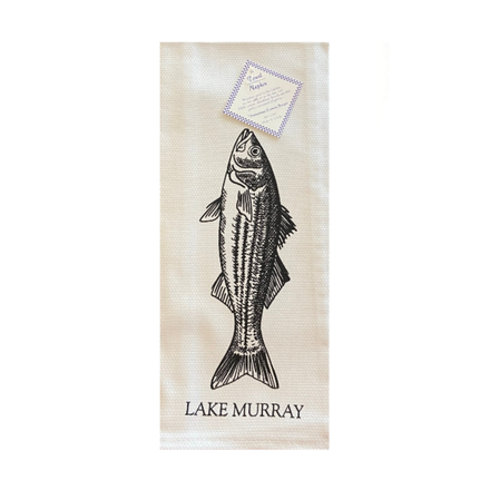 International Culinary Design Lake Murray  Striped Bass Towel