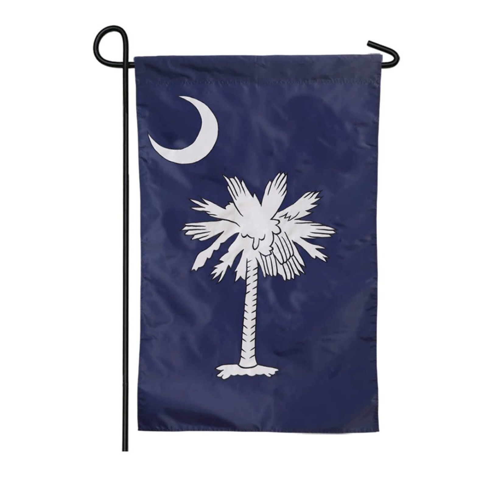 Evergreen Enterprises South Carolina Garden Applique Flag  161290 loading=