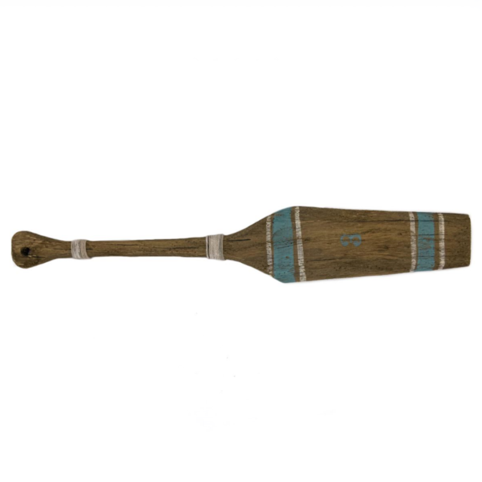 HomArt Kelso Wood Paddle Natural/Blue  4739-10 loading=