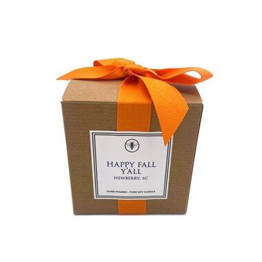 Ella B Candles Happy Fall Y'all- Hand Poured Soy Candle