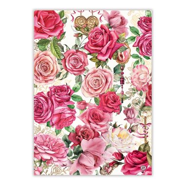 Michel Design Works Royal Rose Kitchen Towel     TOW357