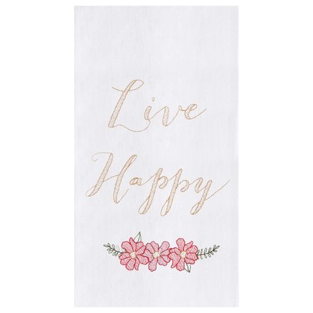 C & F Enterprise Live Happy Towel