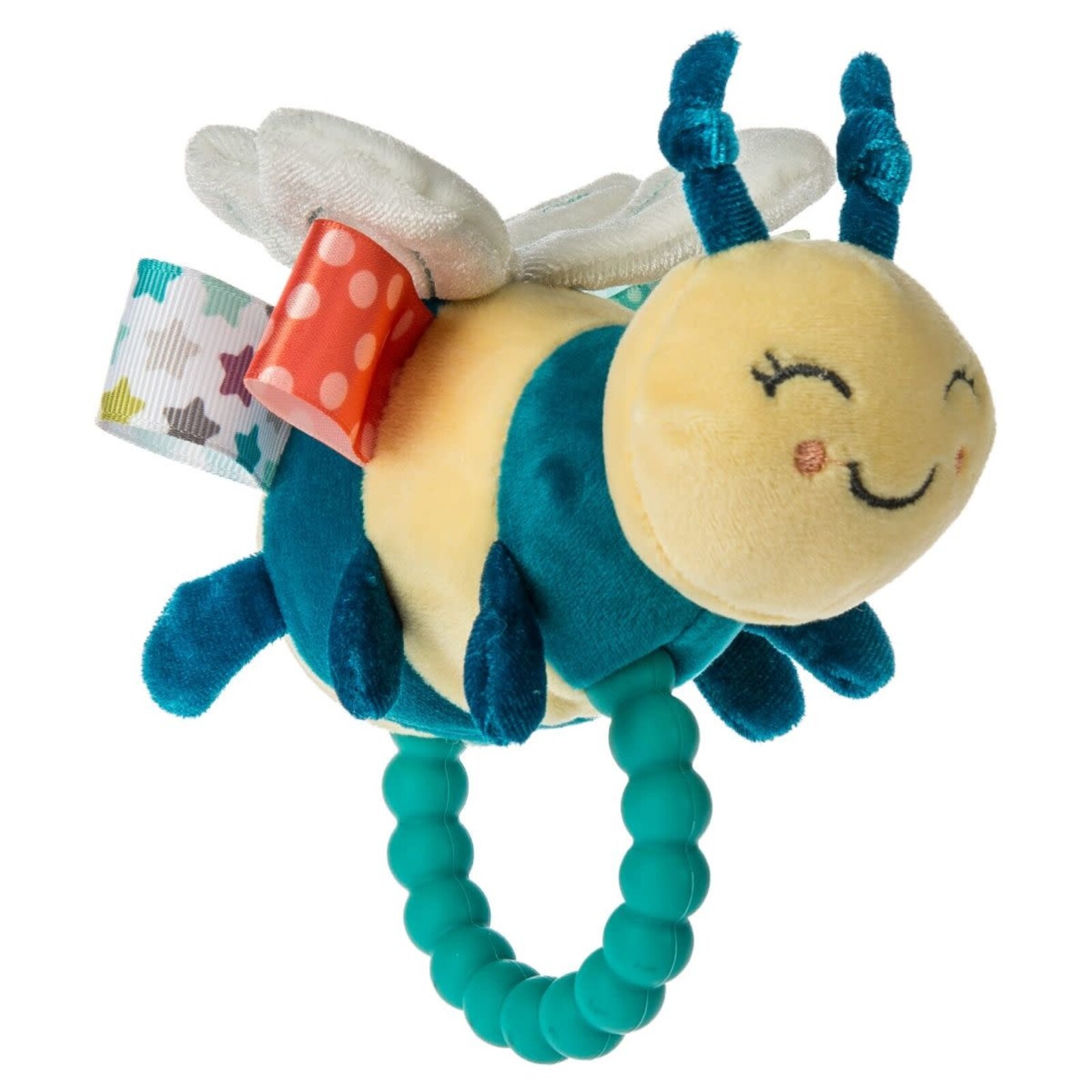 Mary Meyer Taggies Fuzzy Buzzy Bee Teether Rattle – 5″     41530 loading=