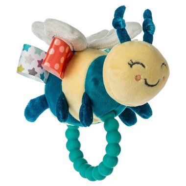 Mary Meyer Taggies Fuzzy Buzzy Bee Teether Rattle – 5″     41530