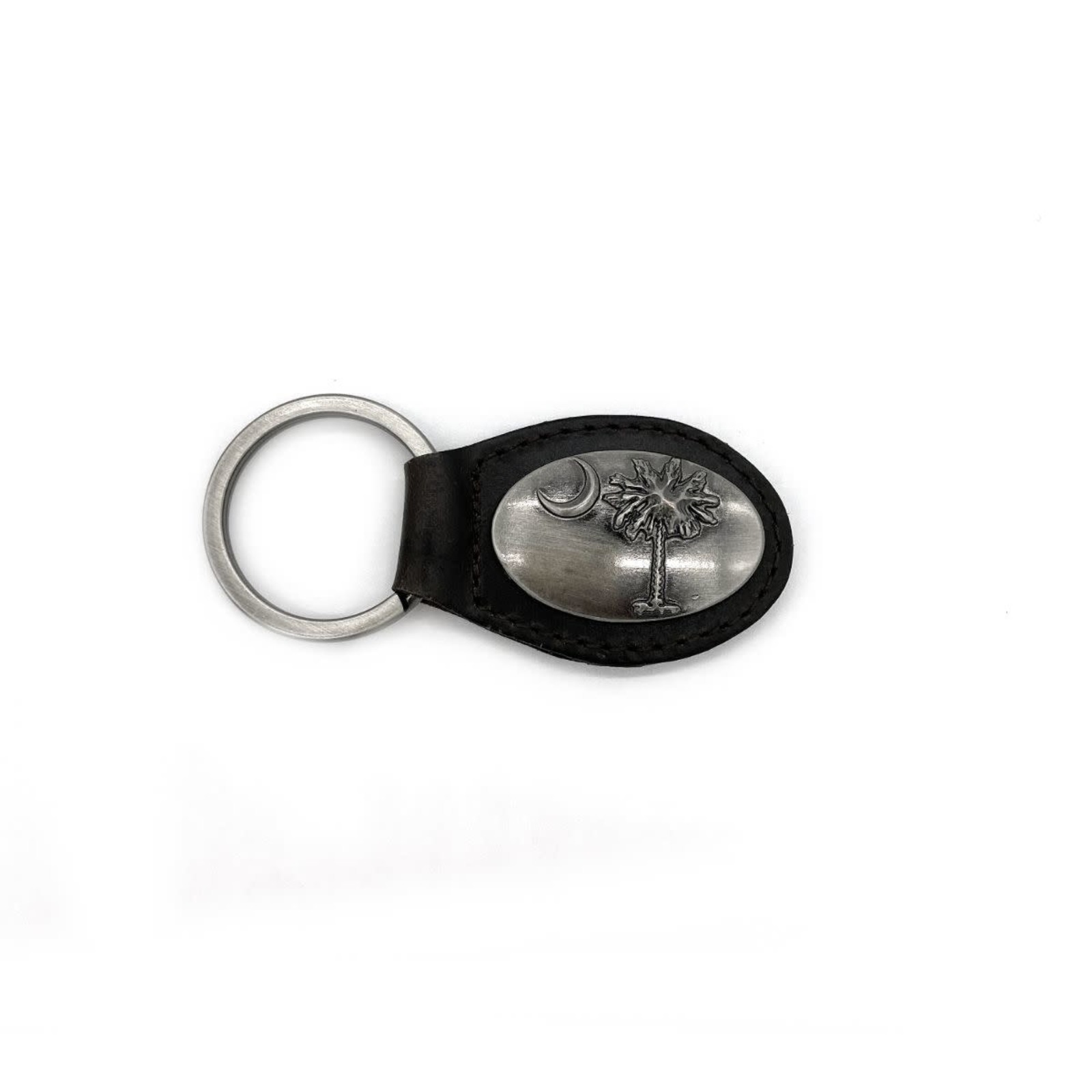 Zeppelin Products Key Chain-Palmetto       KL6-PALM-BRW loading=