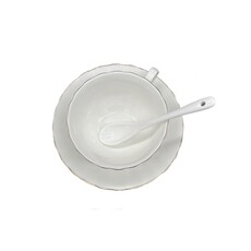The Gallery Espresso Cup,Saucer and Spoon   X0021RSQAF