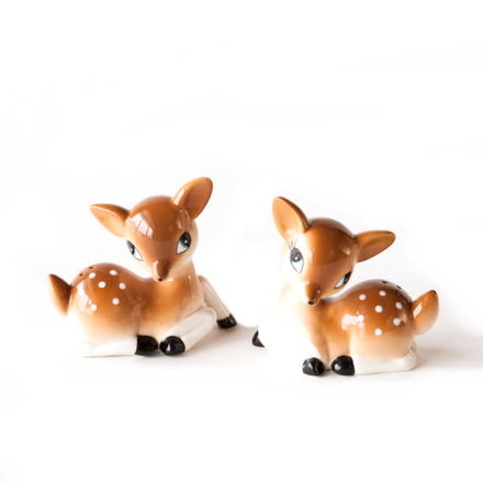 One Hundred 80 Degrees Reindeer Salt & Pepper    CS0023