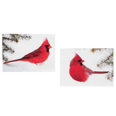 Meravic CARDINAL WOOD SIGN    R9202