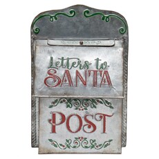 Meravic METAL LETTERS TO SANTA POST BOX  R7956