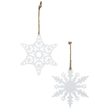 Meravic Snowflake Metal Ornament  R8479
