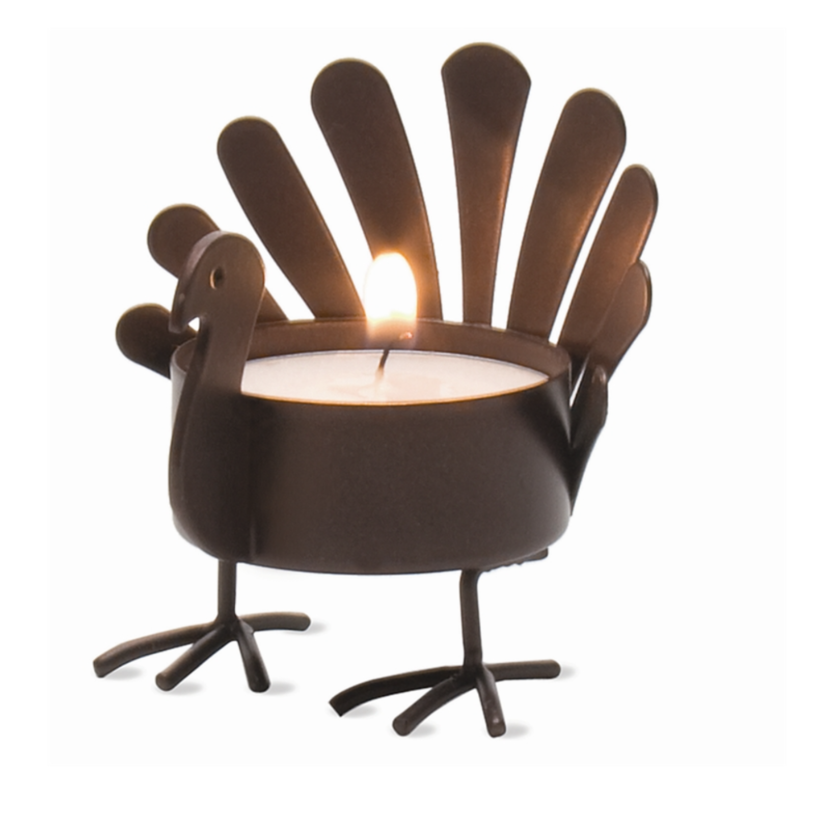 Tag Standing Turkey Tealight Holder loading=