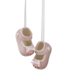 Ganz Girl Baby Shoe Ornament Set
