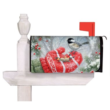 Evergreen Enterprises Winter Encounter Mailbox Cover  56776