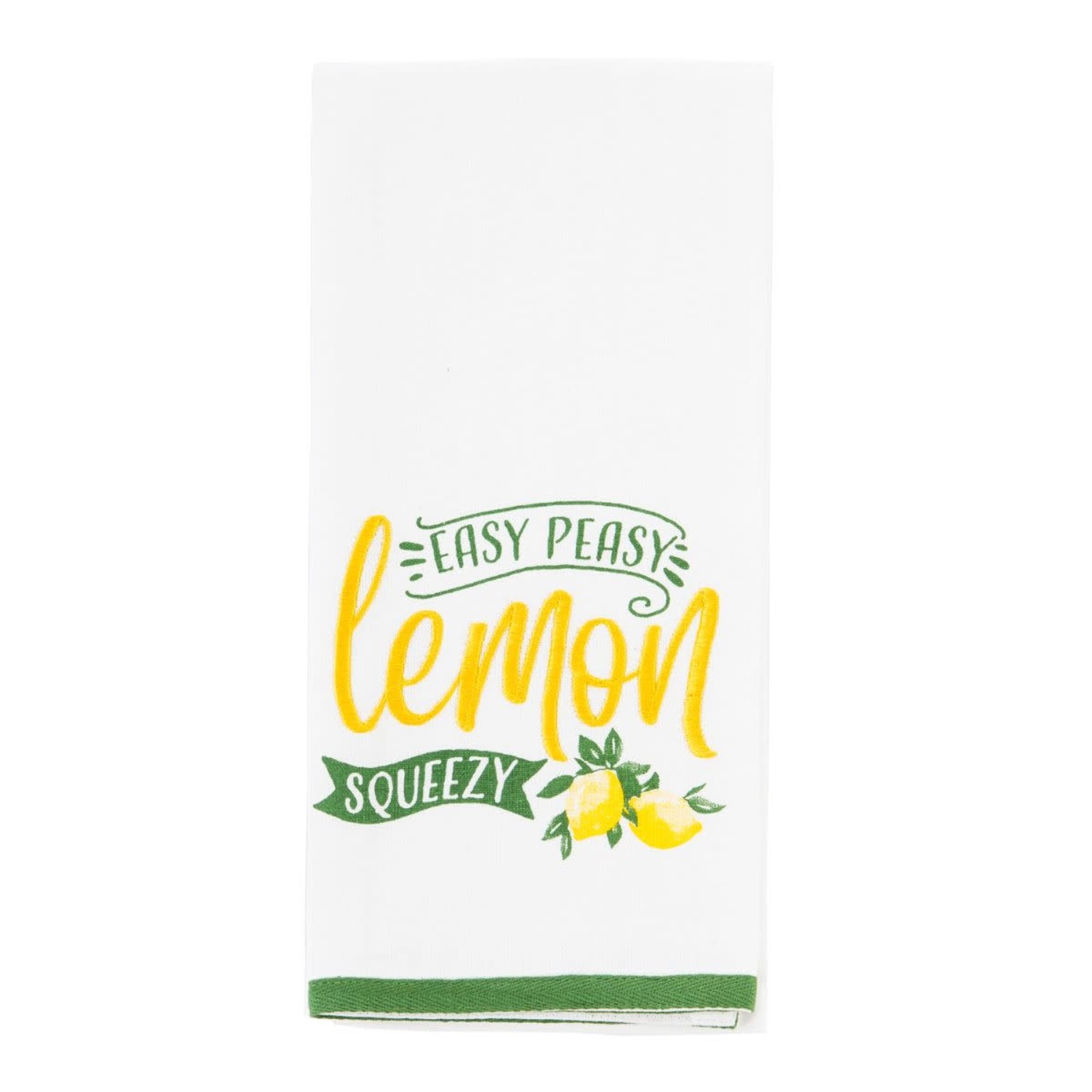 Evergreen Enterprises Guest Towel/Lemon Drop loading=