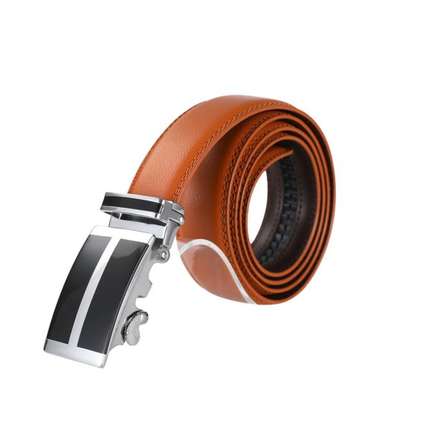 Mad Man AutoMADtic Vegan leather Belt-Brown  30367