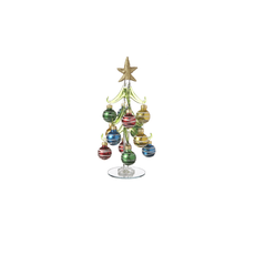 Ganz Christmas Trees with Ornaments  EX29352