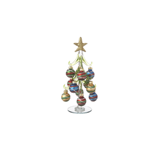 Ganz Christmas Trees with Ornaments  EX29352