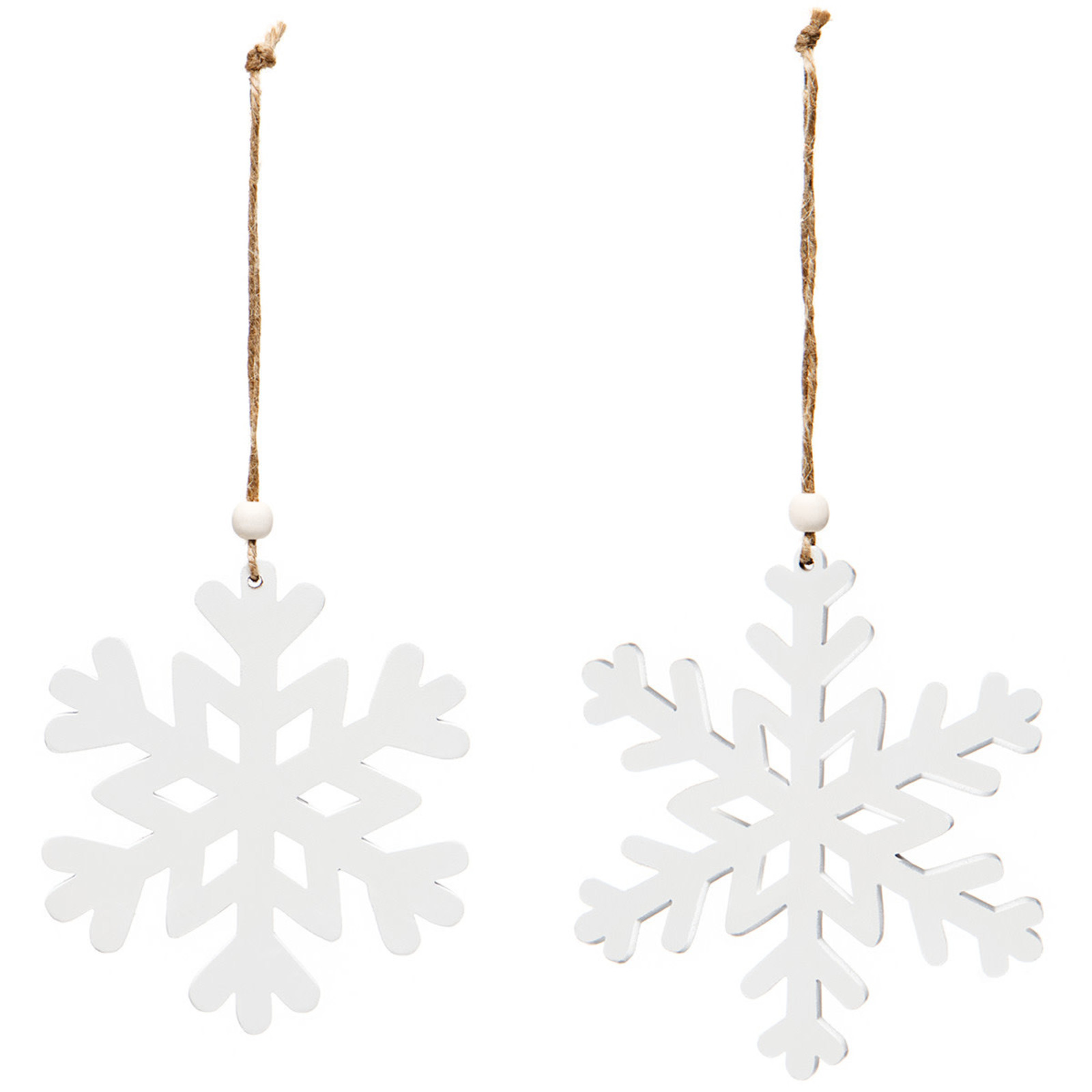 Meravic Snowflake Wood Ornament  R8902 loading=