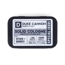 Duke Cannon Solid Cologne Vetiver and Oakmoss  SCVETIVER