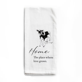 Dayspring Farm Fresh Faith Tea Towel- Calf Home  J1549