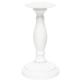 Meravic METAL CANDLEHOLDER MATTE WHITE LARGE A2820