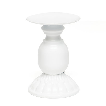 Meravic METAL CANDLEHOLDER MATTE WHITE Small A2821