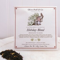 Oliver Pluff & Company Oliver Pluff's Holiday Blend - Tea Bags in Signature Tea Tin N-3752