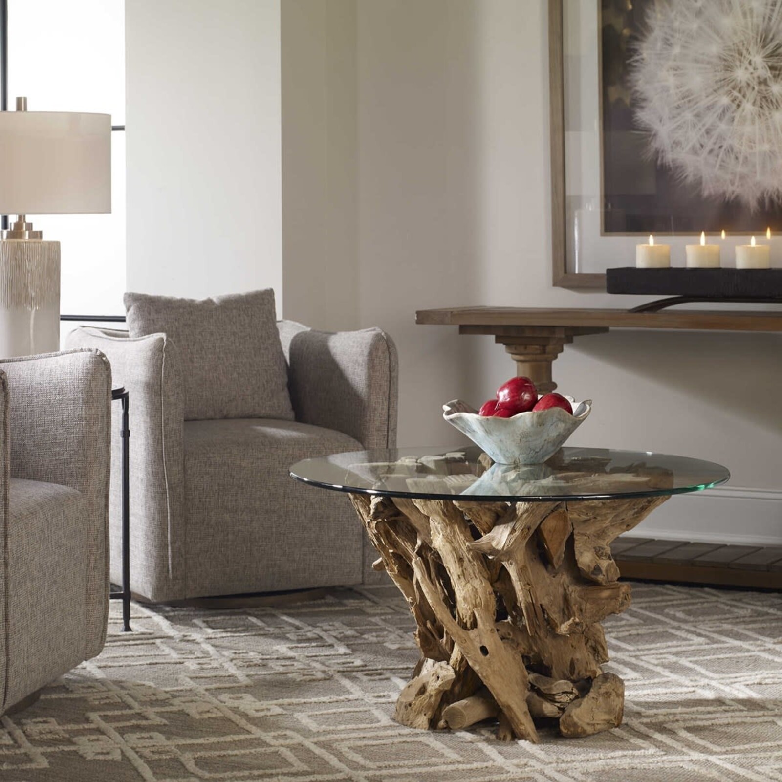 Uttermost DRIFTWOOD COFFEE TABLE    25519 loading=
