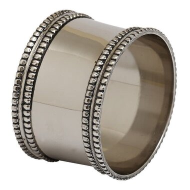 Design Imports DII Silver Band Napkin Ring  21589