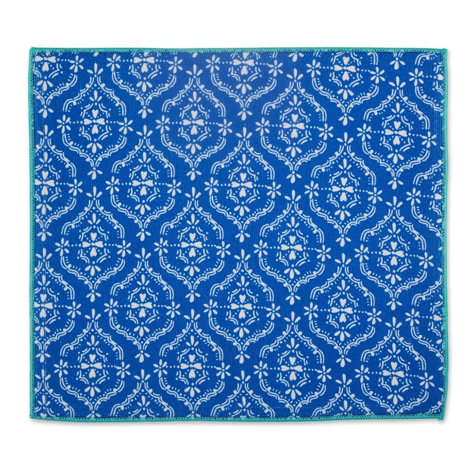 Design Imports DII Blue Lace Dish Drying Mat  753805 loading=