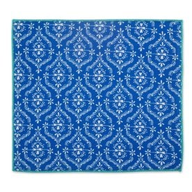 Design Imports DII Blue Lace Dish Drying Mat  753805