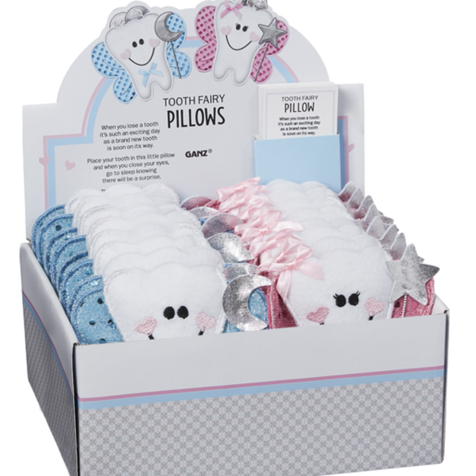 Ganz Tooth Fairy Pillows    ER54501 loading=