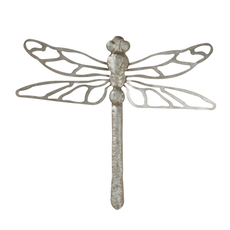 Ganz Galvanized Dragonfly Cut-out Wings Wall Decor 154376
