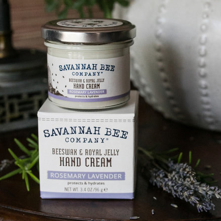 Savannah Bee Company Rosemary Lavender Beeswax Hand Cream  BHCBJRL
