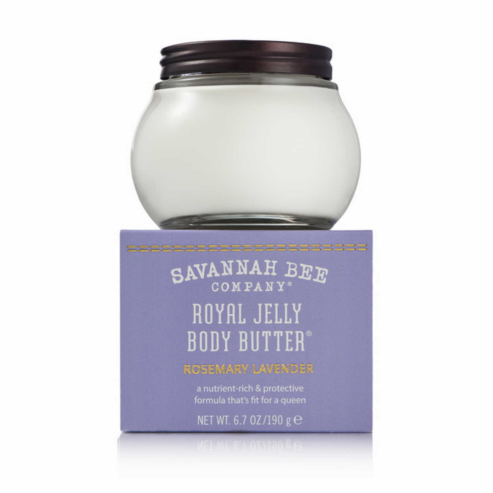 Savannah Bee Company Royal Jelly Body Butter® Rosemary Lavender 6.7oz BRJBBRL loading=