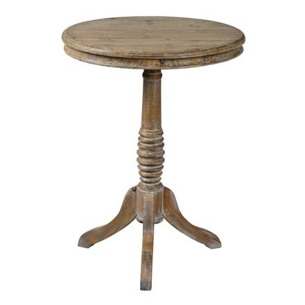Forty West Ada Side Table (Medium Brown Wash)   22522-MBW