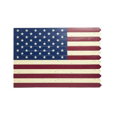 Evergreen Enterprises Wooden Americana Flag    87565