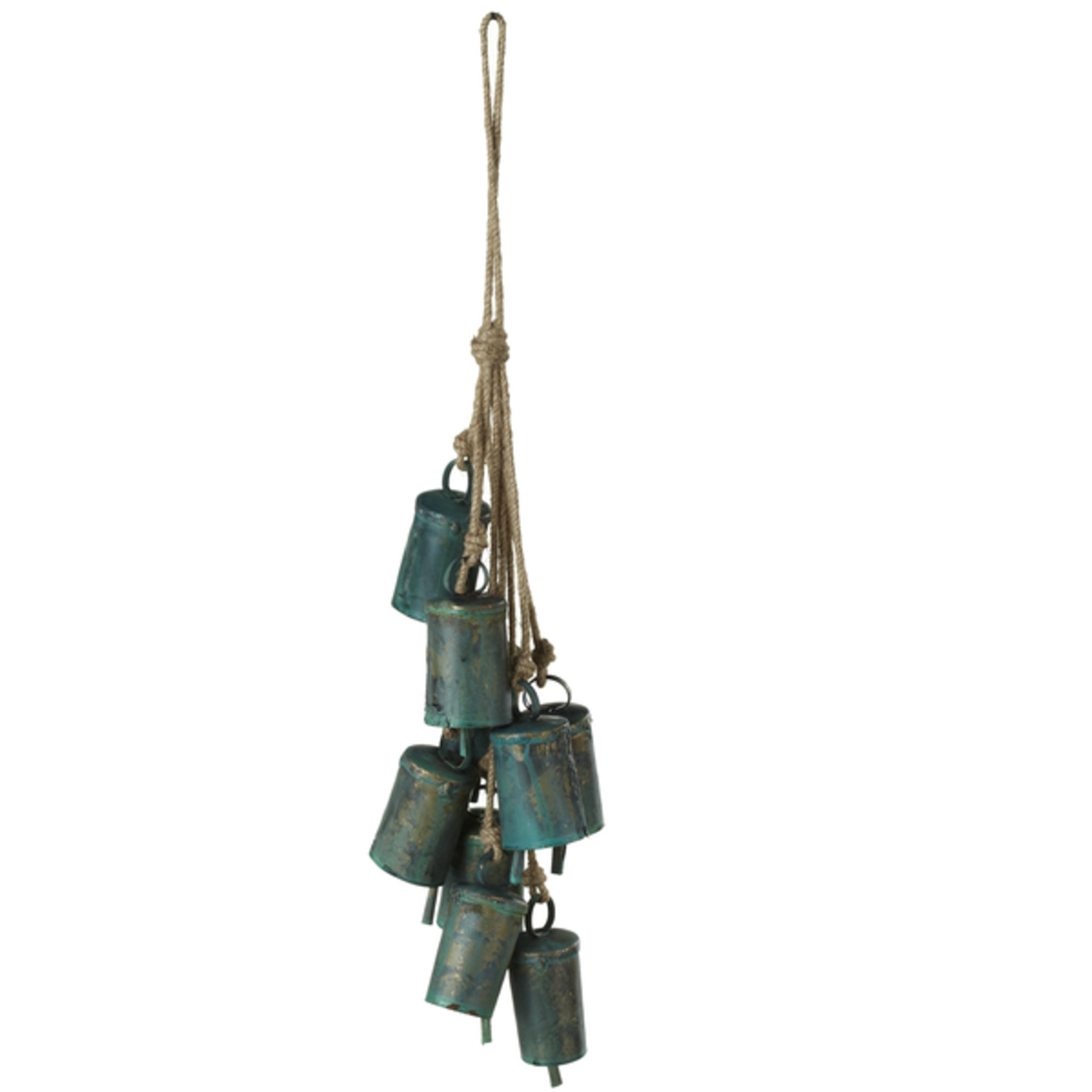 Ganz Green Patina Bell Cluster Windchime  145284 loading=
