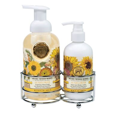 Michel Design Works Sunflower Handmade Caddy Soap&Lotion  CAD350