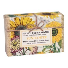 Michel Design Works Sunflower Boxed Single Soap SOAX350