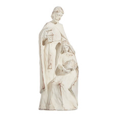 RAZ Imports Inc. Distressed White Holy Family