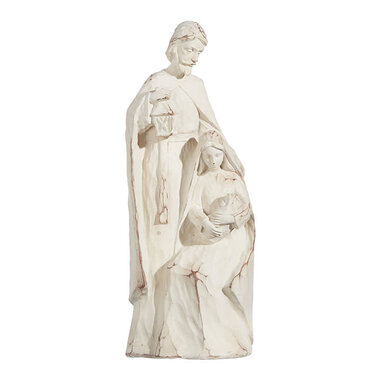 RAZ Imports Inc. Distressed White Holy Family