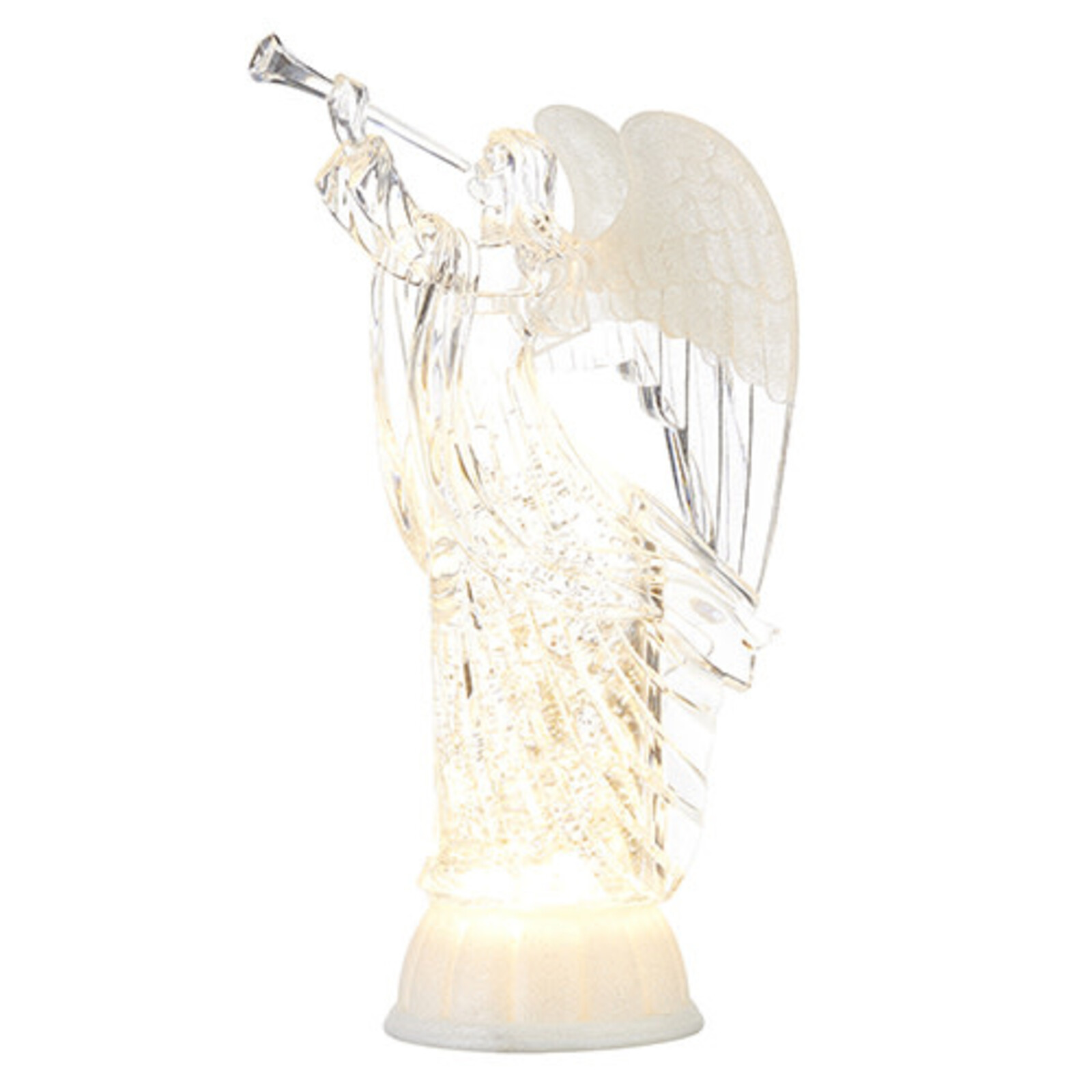 RAZ Imports Inc. 12" Trumpet Angel Light Up Figurine loading=
