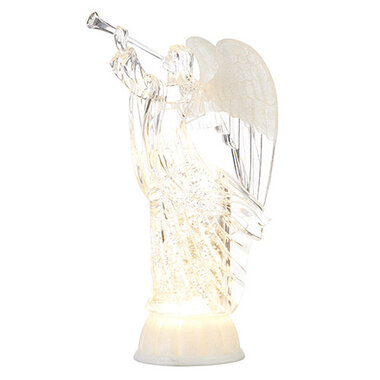 RAZ Imports Inc. 12" Trumpet Angel Light Up Figurine