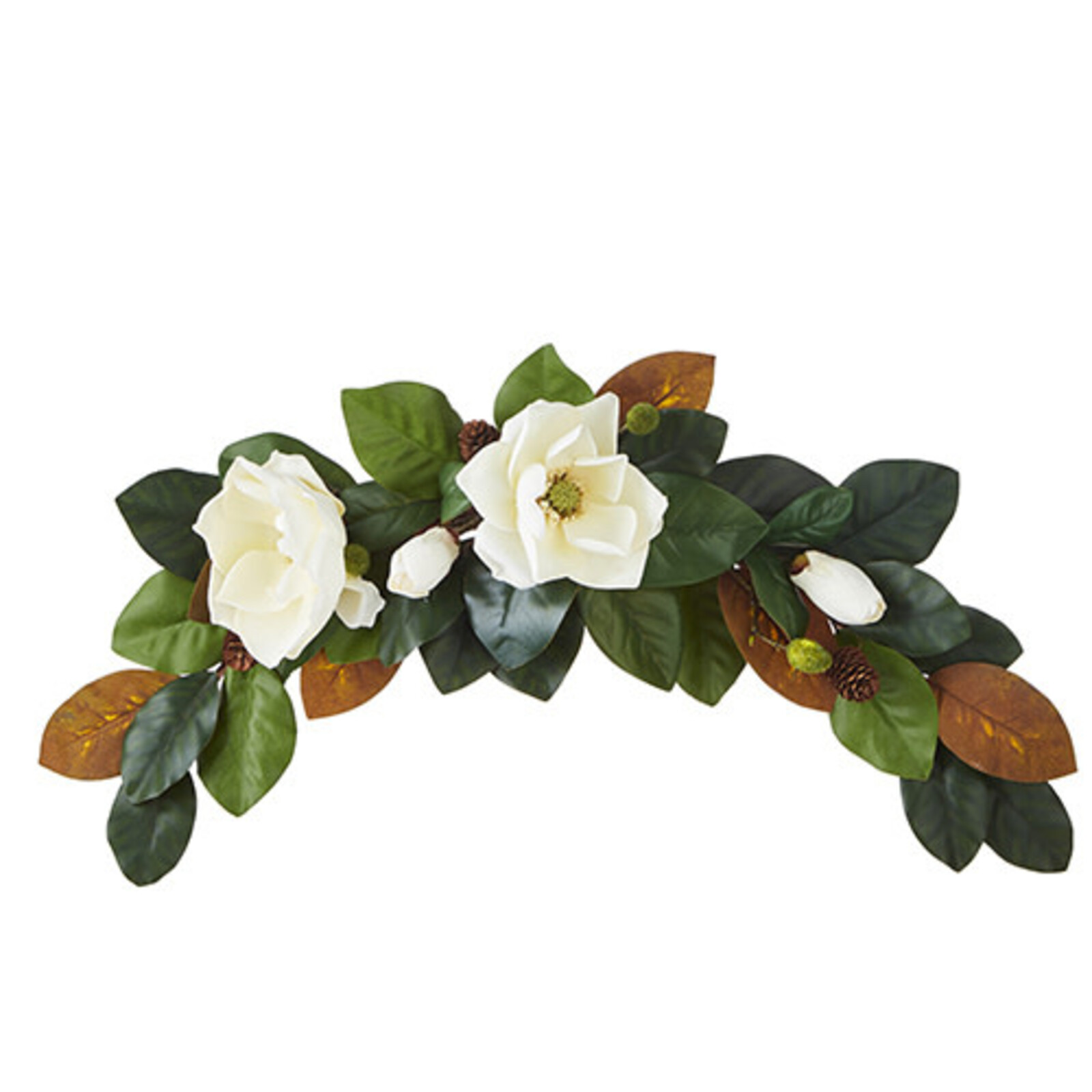 RAZ Imports Inc. 32" MAGNOLIA LEAF SWAG  F4202454 loading=