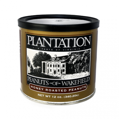 Plantation Peanuts Honey Roasted Peanuts  120 oz Tin